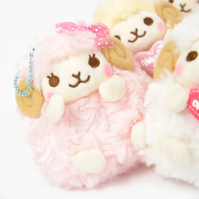 Amuse Heartful Girly Wooly Sheep Plush Collection (Ball Chain) - Image 8