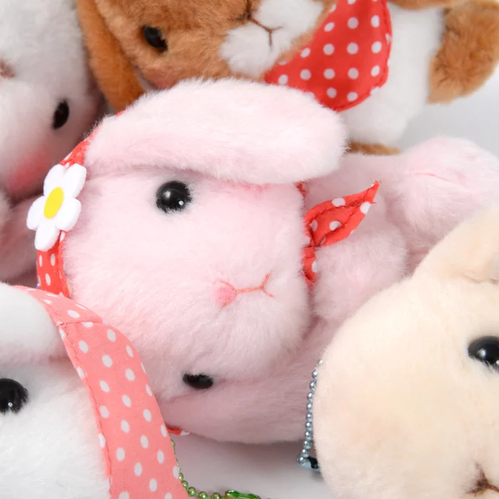 Amuse Pote Usa Loppy Zukin Rabbit Plush Collection (Ball Chain) - Image 10