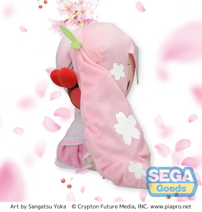 Sega Interactive Preciality SP Plush Hatsune Miku: Sakura Miku - Image 3