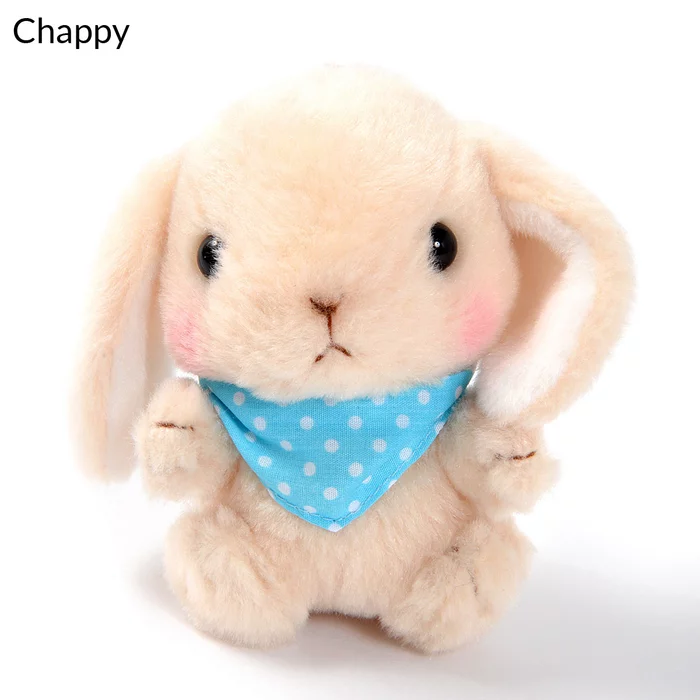 Amuse Pote Usa Loppy Zukin Rabbit Plush Collection (Ball Chain) - Image 6