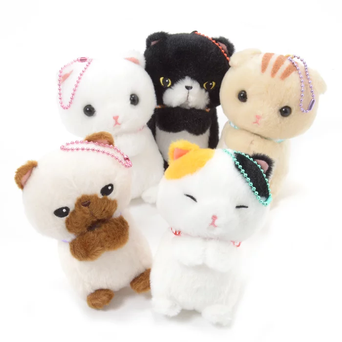 Amuse Onedari Munchkin Cat Plush Collection (Ball Chain) - Image 11