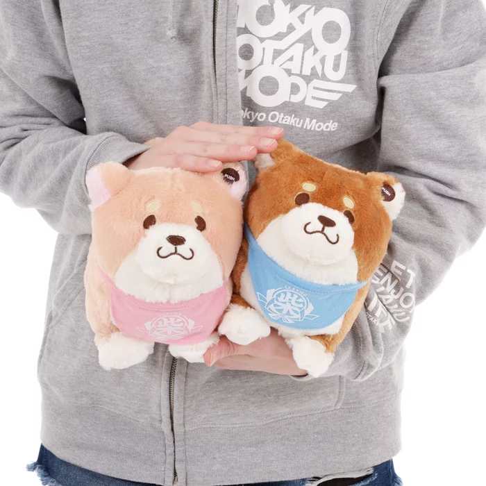 Chuken Mochi Shiba Sakura & Monaka Trotting Plush Collection - Image 9