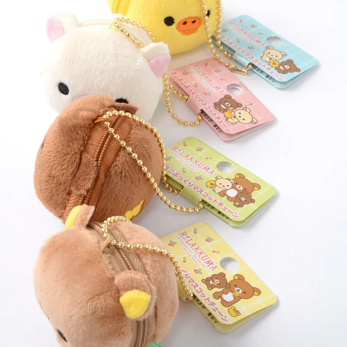 San-X Rilakkuma Korilakkuma To Atarashii Otomodachi Mascot Keychains - Image 8