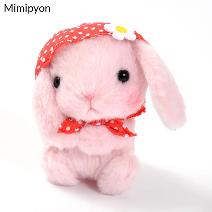 Amuse Pote Usa Loppy Zukin Rabbit Plush Collection (Ball Chain) - Image 3