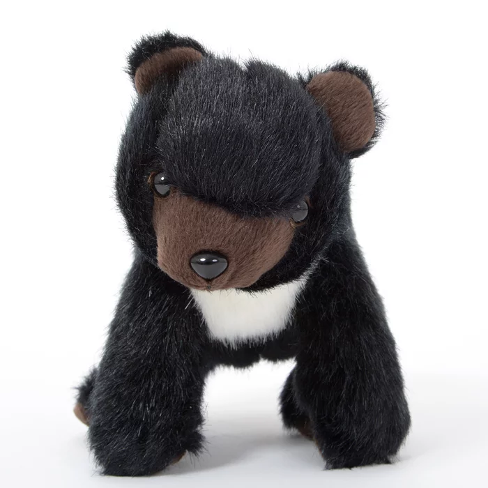 Japanese Animal Plush: Asian Black Bear - Image 4