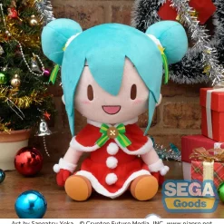 Sega Interactive SP Fluffy Plush Hatsune Miku: Christmas 2021 Ver.