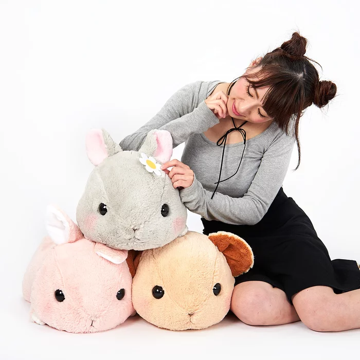 Amuse Pote Usa Loppy Tsumikko Rabbit Plush Collection (Big) - Image 15