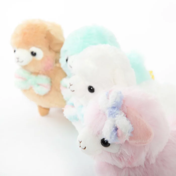 Amuse Alpacasso Kids Fuwamoko Ribbon Alpaca Plush Collection (Standard) - Image 11