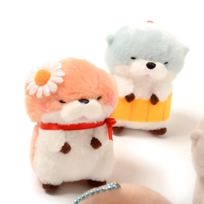 Amuse Kawauso No Kotsume-chan Usobo Family Otter Plush Collection (Ball Chain) - Image 18