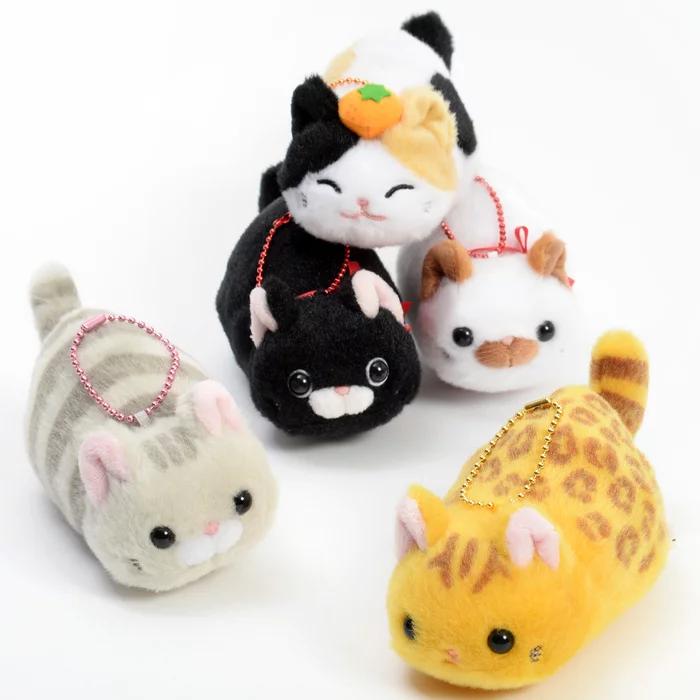 Amuse Tsuchineko Higebukuro Cat Plush Collection (Ball Chain) - Image 9