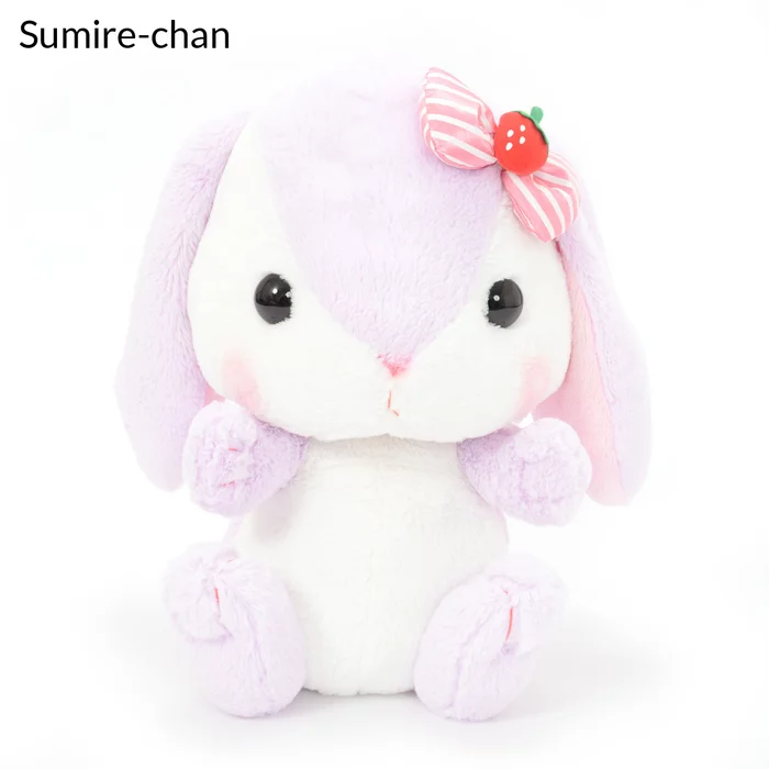 Amuse Pote Usa Loppy Strawberry Plush Collection (Big) - Image 4
