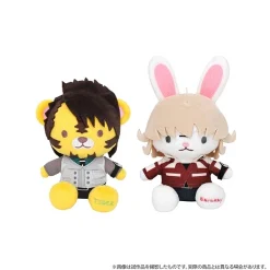 Tiger & Bunny 2 Kotetsu & Barnaby Plush Keychain Set
