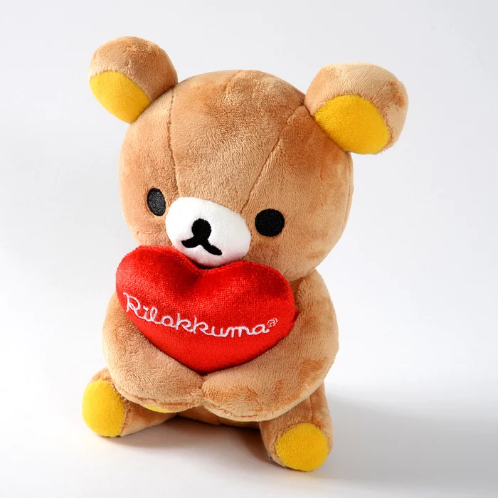 San-X Rilakkuma Heart Desk Plush - Image 5