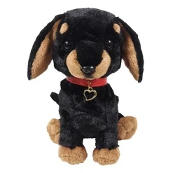 Sunlemon PUPS! Medium Black Miniature Dachshund Plush