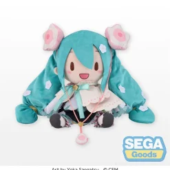 Sega Interactive Hatsune Miku Magical Mirai 2021 Ver. Fluffy Plush (L)