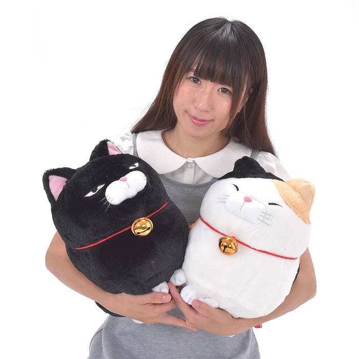 Amuse Hige Manjyu Kuromame Fuku Cat Plush Collection (Big) - Image 19