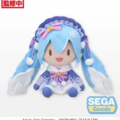 Sega Interactive Fuwapuchi Hatsune Miku: Snow Miku 2023 Ver. Dodeka Jumbo Plush