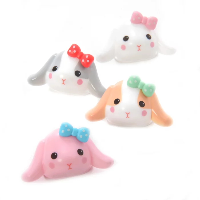 Amuse Pote Usa Loppy Rabbit Face Clips