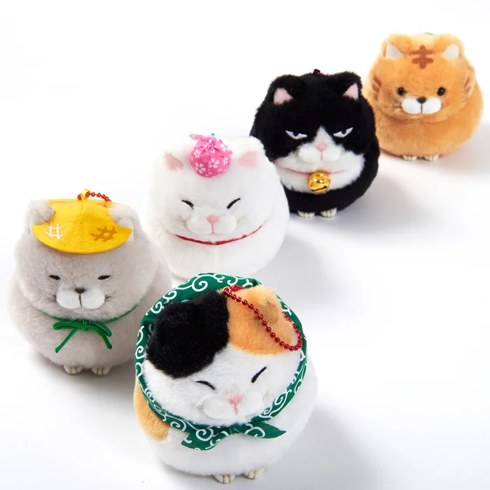 Amuse Hige Manjyu Tabi Cat Plush Collection (Ball Chain) - Image 13