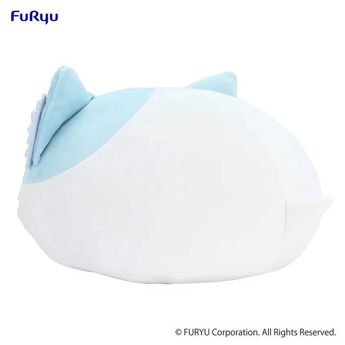 Furyu Nemuneko Cat Pastel Light Blue Big Plush Toy - Image 5