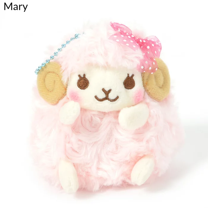Amuse Heartful Girly Wooly Sheep Plush Collection (Ball Chain) - Image 3
