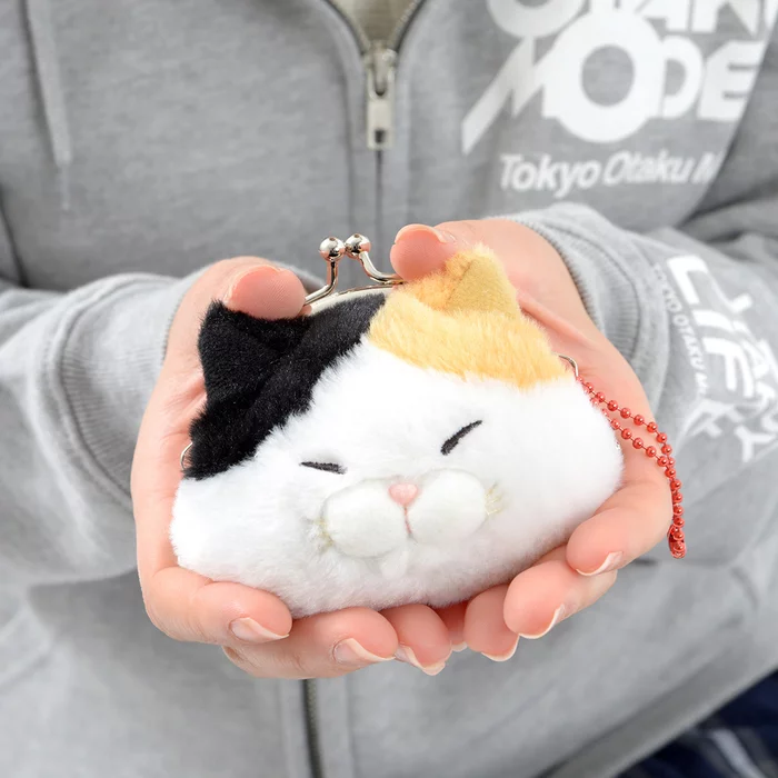 Amuse Hige Manjyu Cat Plush Mini Coin Pouches - Image 7