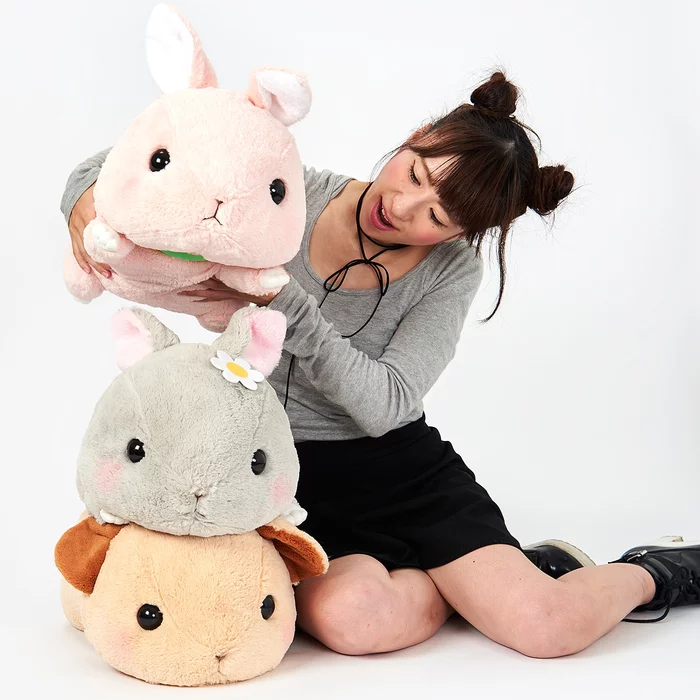 Amuse Pote Usa Loppy Tsumikko Rabbit Plush Collection (Big) - Image 16
